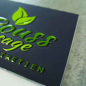 Impression 3D + Vernis UV