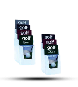 Porte brochures de table