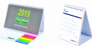 Calendriers chevalet tables